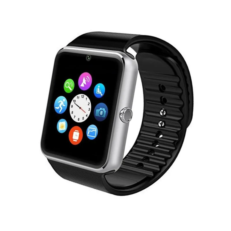 ZAOYIMALL Bluetooth Smart часы GT08 Smartwatch будильник с сим карты памяти Камера для Android IOS Apple iPhone