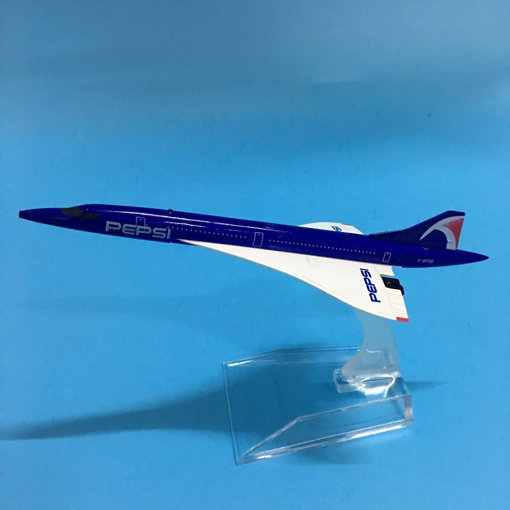 JASON TUTU модель самолета 16 см Concord Airlines 1:400 литые металлические игрушки самолета| |
