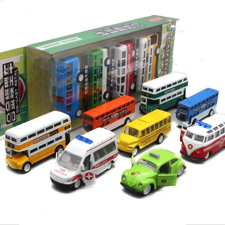 1:64 Комбинированная Модель мини автомобиля из сплава модель литого металла