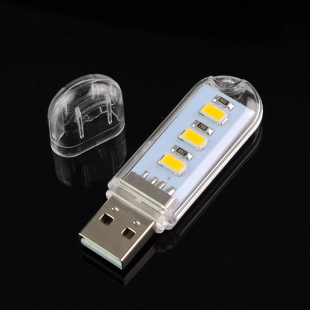 Mini-USB Светодиодная лампа для чтения 5730 лампы кемпинг ПК компьютер-лэптоп Тетрадь