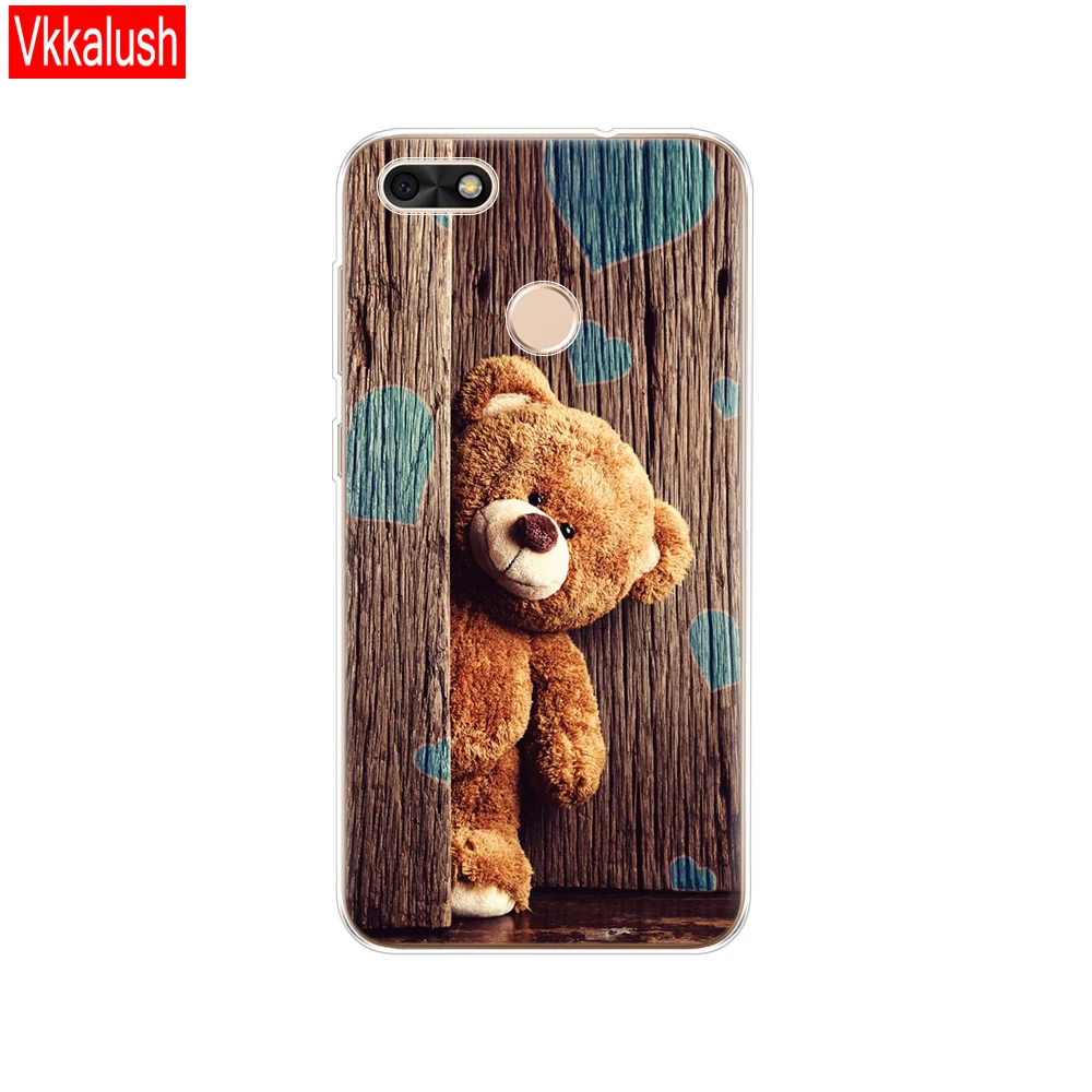 80008 Силиконовый чехол 5," huawei P9 Lite Mini, Мягкий ТПУ huawei Nova Lite SLA-L22 чехол для задней панели huawei Y6 Pro чехол - Цвет: 80008