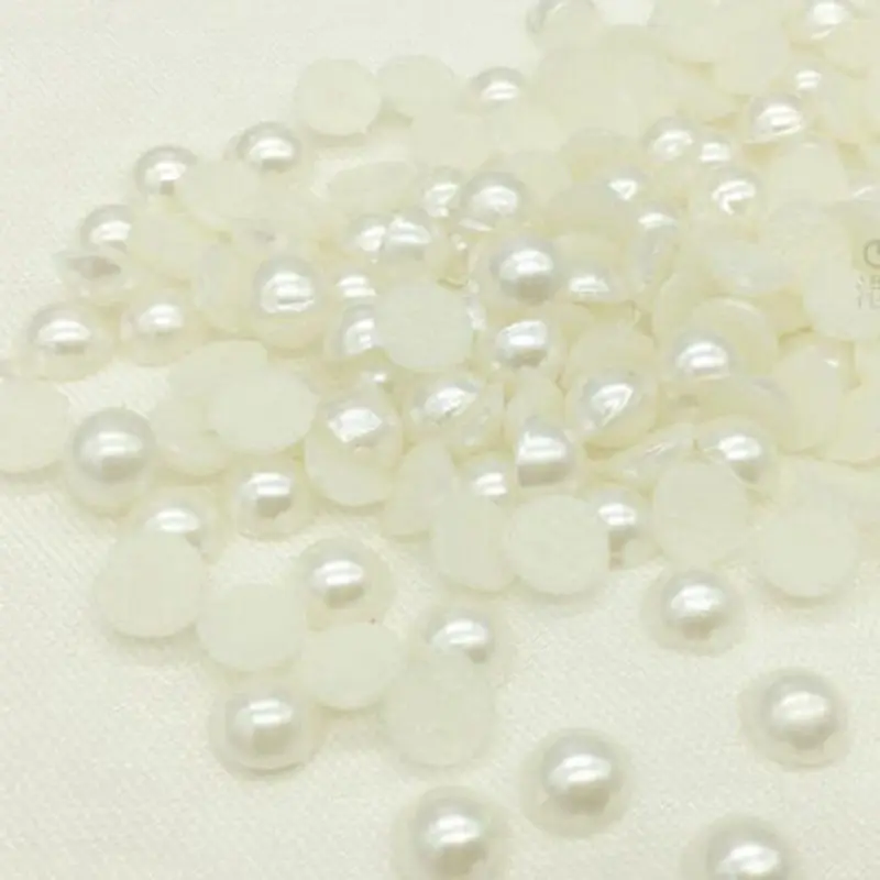 Ручные аксессуары цвета слоновой кости 1000 смешанный размер от 2 мм до 10 крафт АБС