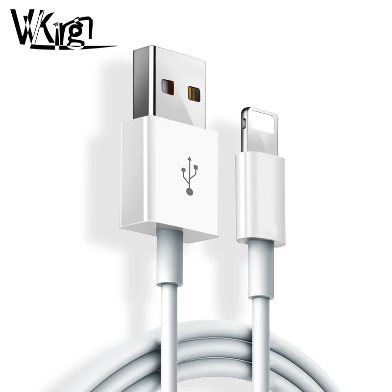 VVKing Зарядное устройство USB кабель для iPhone Lightning X XS Xr 8 7 6 Plus Быстрая зарядка данных
