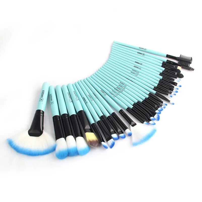 

HZM Makeup Brush Pro Soft Synthetic Hair Kabuki Foundation Brush Lipstick Beauty Multi-Function Makeup Brush Sets YA26