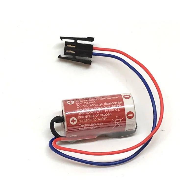 New Original MAXELL ER17/33 3.6V 1600mAh PLC industrial control Lithium Battery Batteries with Black Plug(ER17/33