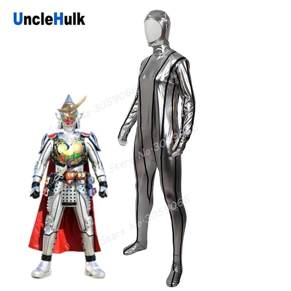 Комбинезон для косплея Kamen Rider Gaim kiлоготип-яркая Прорезиненная Ткань | UncleHulk