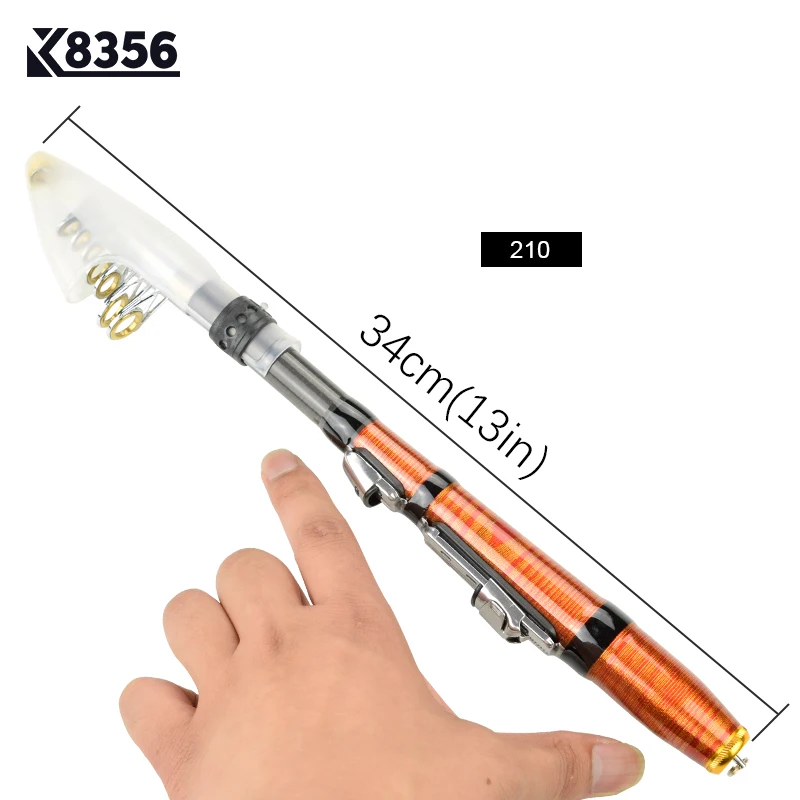 K8356 99% углеродная портативная телескопическая мини удочка 1 2 м/1 5 8 м/2 М