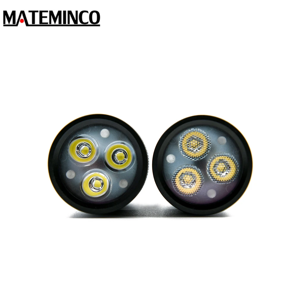 Тактический фонарик Mateminco X6S 3 * Cree Xpl Hi / Nichia 219C светодиоды макс. 3000 люмен расстояние