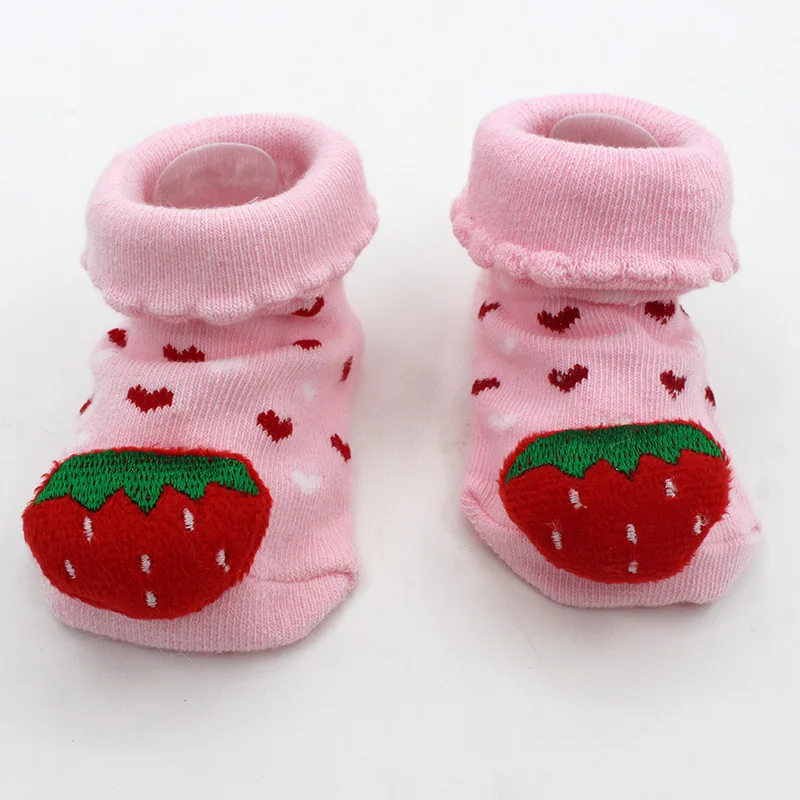 DreamShining Baby Socks Anti-Slip Cotton Newborn Sock Shoes Cartoon Animal Slippers Boots Unisex Boy Girl Rubber Sole | Детская одежда