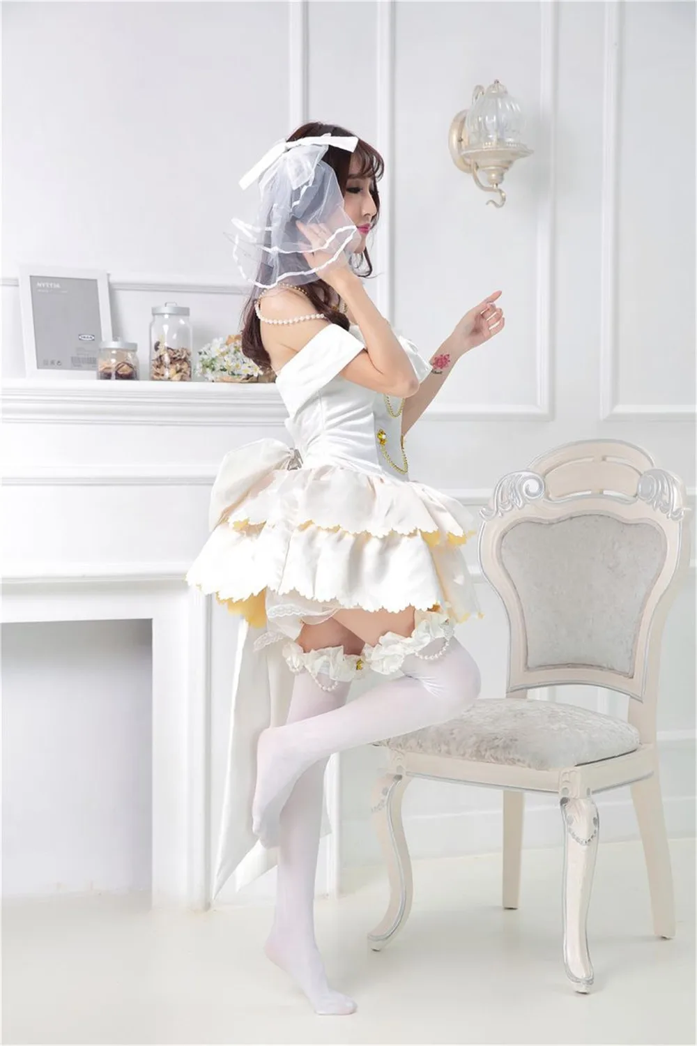 Новый японский аниме Love Live! Костюмы для косплея цветочный букет Аруса Косака