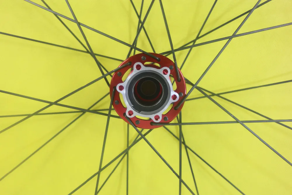 Бескамерная углеродная колесная пара MTB AM Enduro 29 Дюймов 30 мм с бесштырьковым