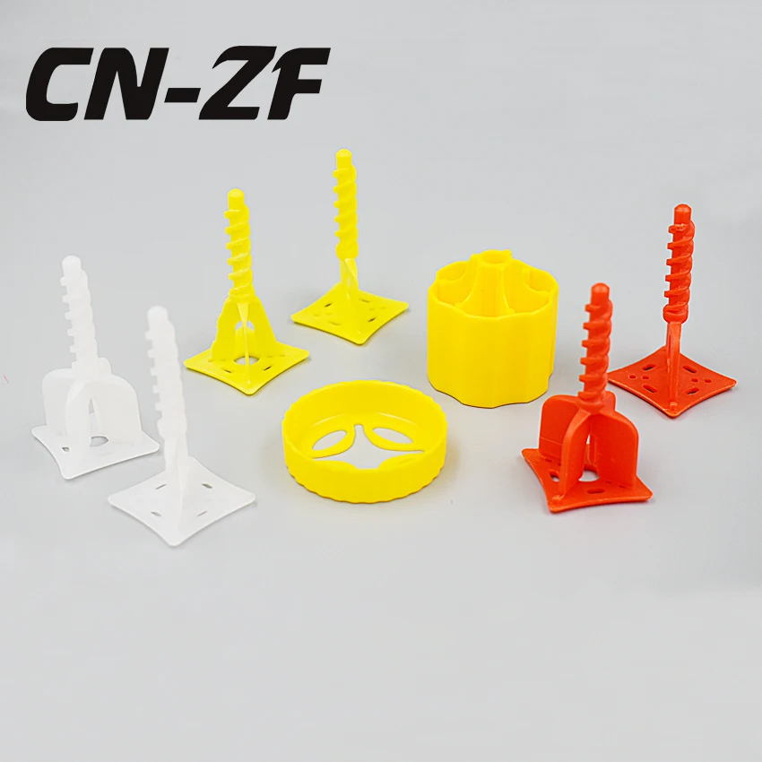 CN-ZF, 50 шт., пластиковые керамические инструменты, прокладки для выравнивания плитки, выравниватели для пола, система выравнивания плитки, зажимы, 1 мм, для напольной плитки