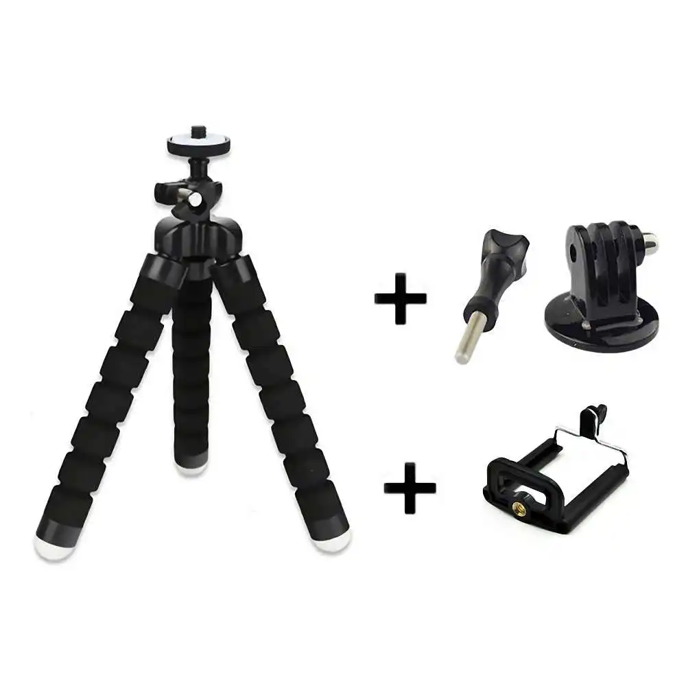 for GoPro Accessorie Для GoPro аксессуары гибкий Мини Осьминог штатив для телефона кронштейн Подставка монопод с винтом для GoPro Hero 5 4 3+ 2 Xiaomi Yi - Цвет: for GoPro Accessorie