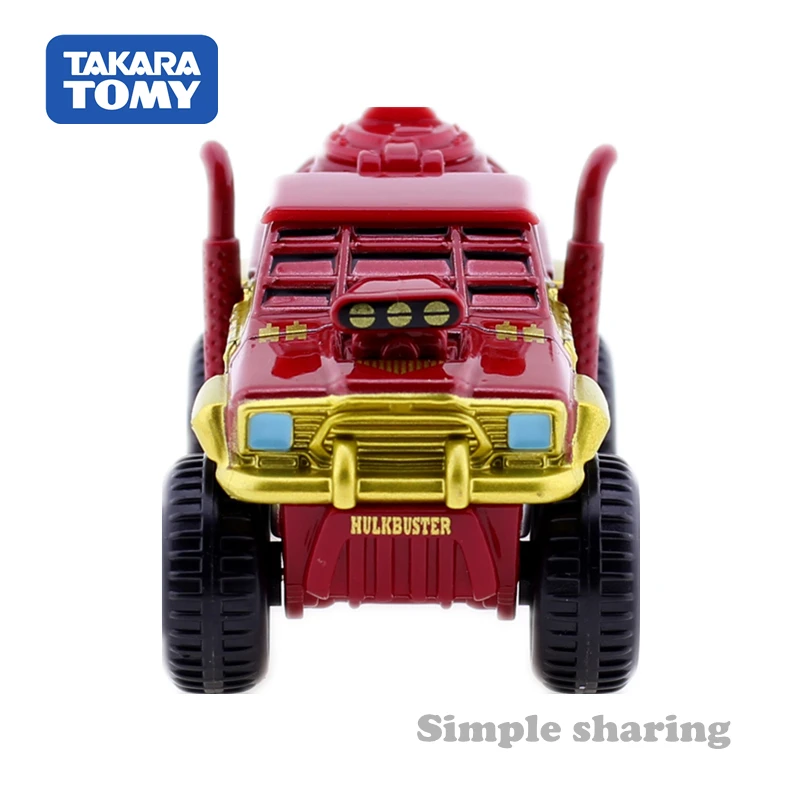 Takara Tomy Tomica Disney с героями комиксов Марвел мелодия EVO 9 0 автомобиля халкбастера