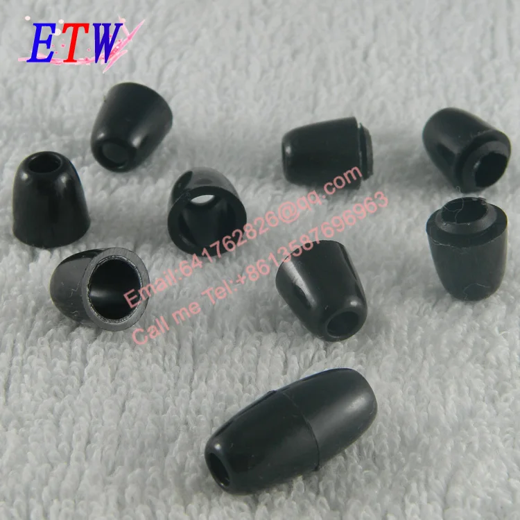 Бесплатная доставка модный нейлоновый шнур наконечник DIY Пробка 50 шт./лот 2 части