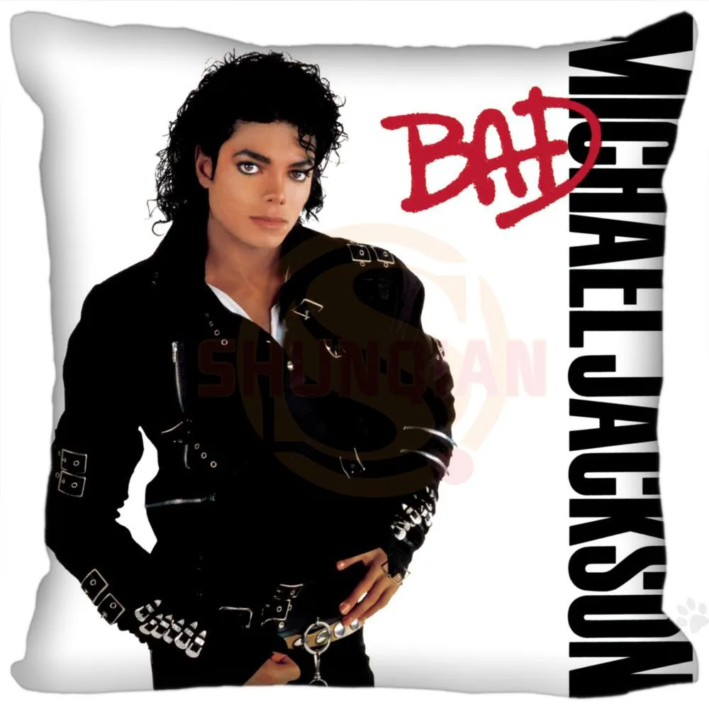 Чехол на квадратную подушку Майкла Джексона молнии | Дом и сад