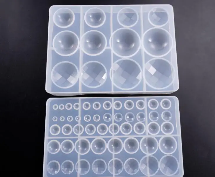 1pcs Silicone Mold DIY Crystal Epoxy Resin Molds Time Stone Jewelry Making Crafts Round Handmade Cake Fondant Chocolate Tools | Украшения и