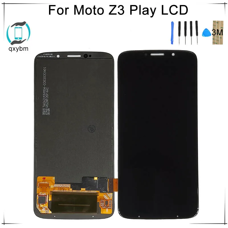 Новый черный 6 0 &quotЖК дисплей для Motorola Moto Z3 Play XT1929 XT 1929 ЖК кодирующий