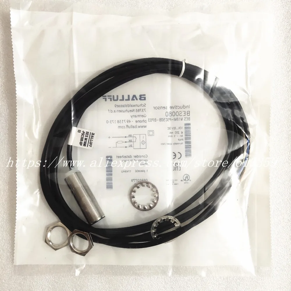 BES M18MI-PSC50B-BP03 M18MI-NSC50B-BP03 Balluff Proximity Switch Sensor New High-Quality | Электронные компоненты и