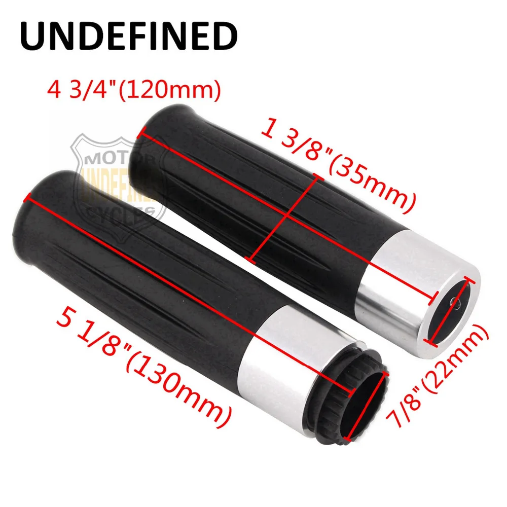 

7/8" 22 mm Motorcycle Handlebar CNC Standard Handlebar Hand Grips Throttle Cafe Racer for Honda Yamaha Kawasaki Universal