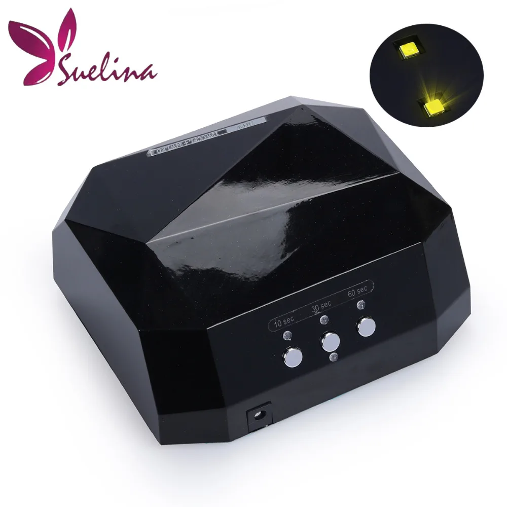 Специальная Сенсорная лампа 36 Вт Алмазный светодиодный + УФ сушка для ногтей 10Sec