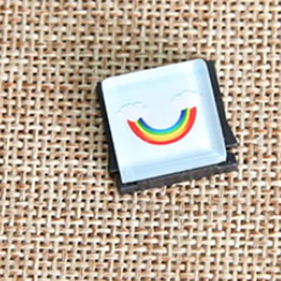 Rainbow Roadfisher европейский и американский стиль мультфильм Горячий башмак Защитная крышка общего назначения Fit DSLR камера - Цвет: Rainbow