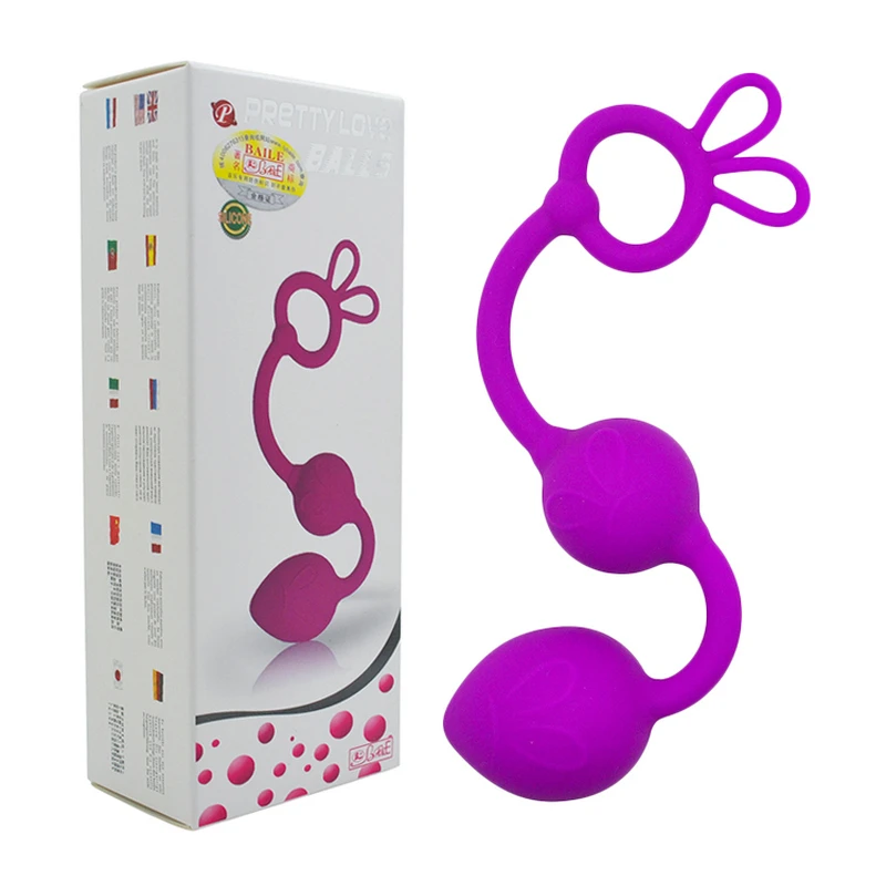 Анальные пробки PrettyLove Rabbit вагины с бусинами массажер для тела сексуальные