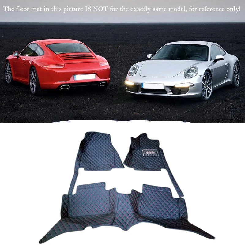 Напольный коврик с левой и правой стороны для Porsche 911 2012 2013 2014 2015|Лепнина