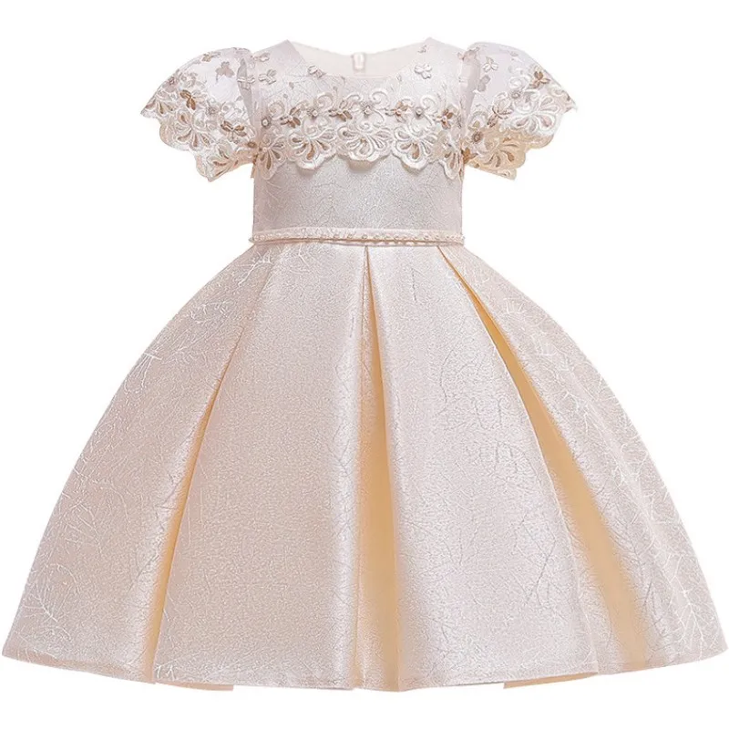 2019 Summer Flower Girls Elegant Tutu Princess Dress Kids Dresses For Toddler Costume Evening Party 3 10 Year | Детская одежда и