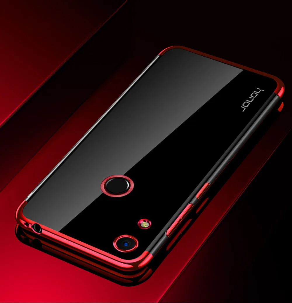 Чехол MUCHI для Huawei Honor 8A Pro, роскошный чехол с лазерным покрытием, мягкая прозрачная задняя крышка для Honor 8A Pro JAT-LX1, чехлы для телефонов