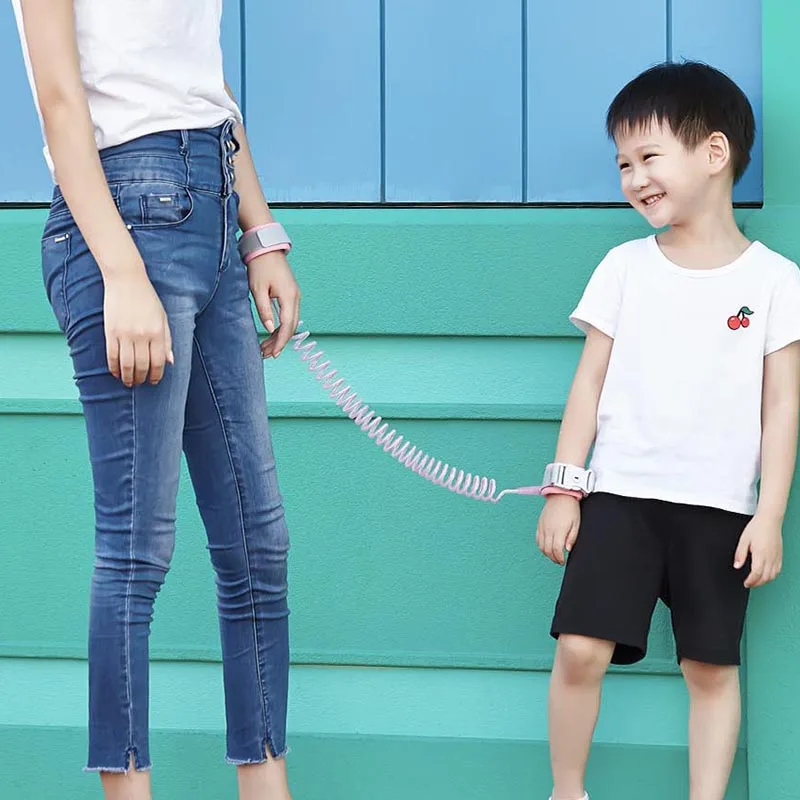 Xiaomi дети анти потеря тяги браслет Zhixing детей запястья Тяговая веревка для кожи