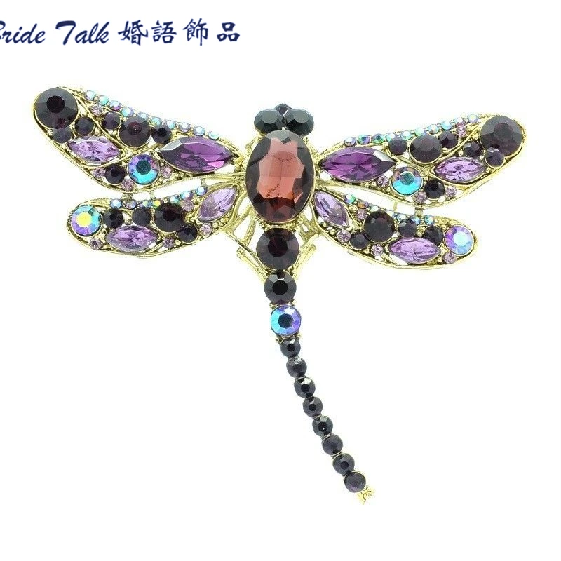Модная женская брошка в виде стрекозы 8805684|dragonfly brooch|brooches for womenbrooch designer |