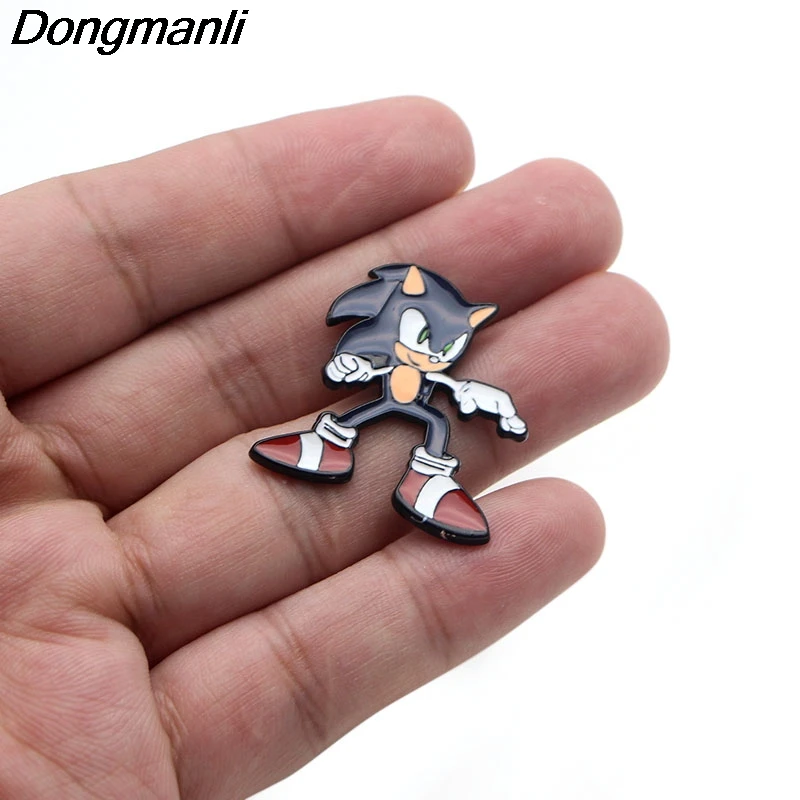 P3009 Dongmanli милые эмалированные булавки и броши для женщин и мужчин нагрудные булавки рюкзак сумки значок подарки