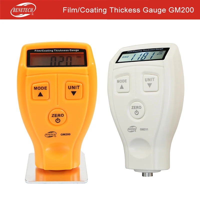 

Толщиномер BENETECH GM211 GM200, Немагнитный измеритель толщины лакокрасочного покрытия