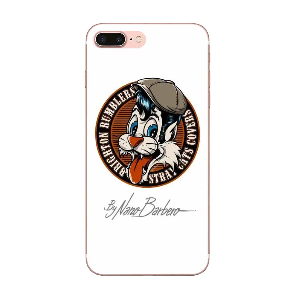 TPU Custom Design Stray Cats Rockabilly For Huawei Honor 4C 5A 5C 5X 6 6A 6X 7 7A 7C 7X 8 8C 8S 9 10 10i 20 20i Lite Pro | Мобильные
