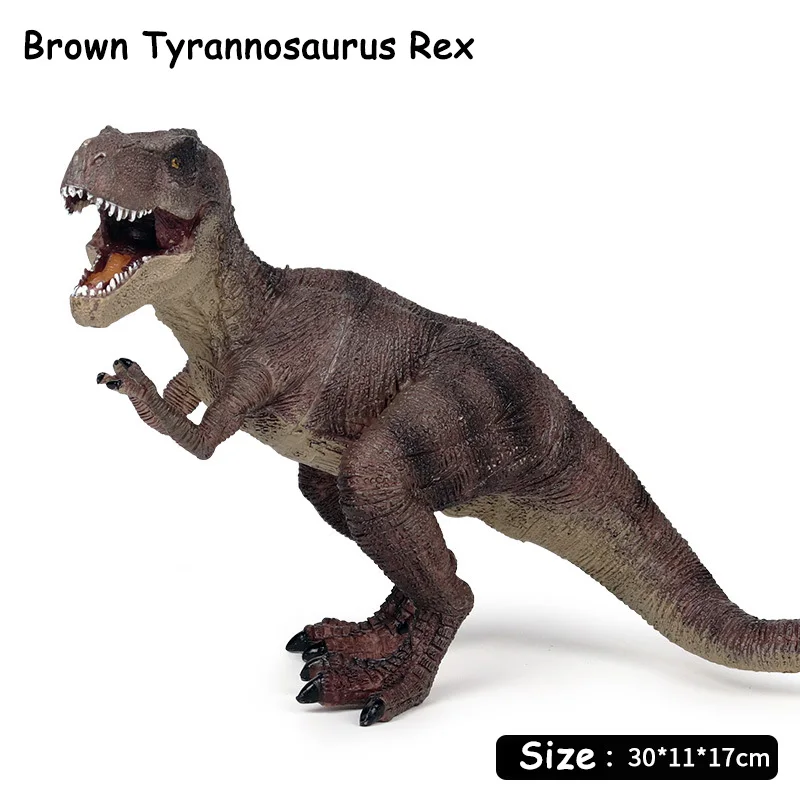 

Big Size Jurassic Wild Life Dinosaur Action Figures Toys Plastic PVC Tyrannosaurus Rex Model Toy for Kids Boy Gift Home Decor