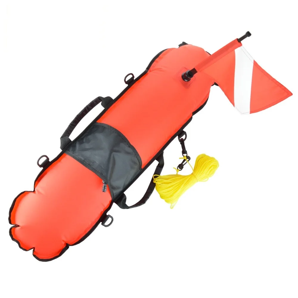 Keep Diving подводное плавание инфляция торпеда буй сигнальный поплавок мяч и флаг для дайвинга бесплатно Дайвинг Плавание сигнальный поплавок Буй