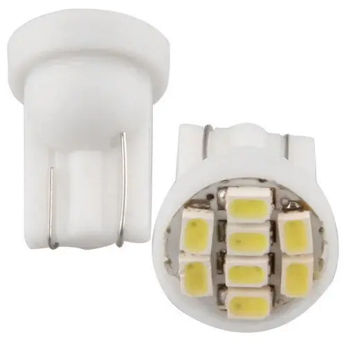 2 * T10 8LED номерного знака светильник лампы Белый W5W 168 194 Яркий 8 SMD потолочный новый