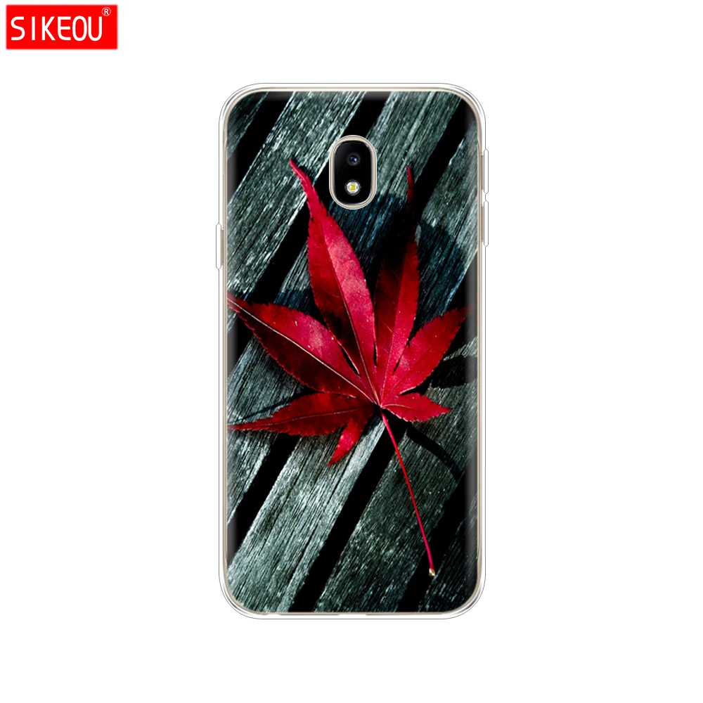 12084 Phone Case For Samsung Galaxy J5 J530F J5 Pro Case Soft TPU Silicone shell Cover for Samsung J5 J530 cover flower - Цвет: 12084