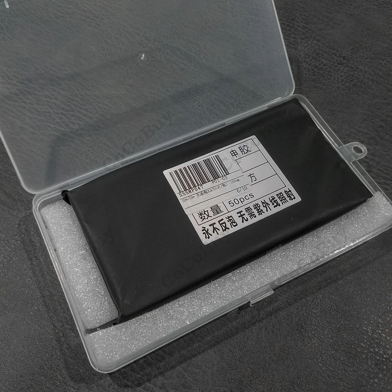Novecel 50 шт. OCA Оптический прозрачный клей для samsung Galaxy S8 S9 GAODI MT KAWIN YMJ OCA клей lcd сенсорная стеклянная пленка для объектива