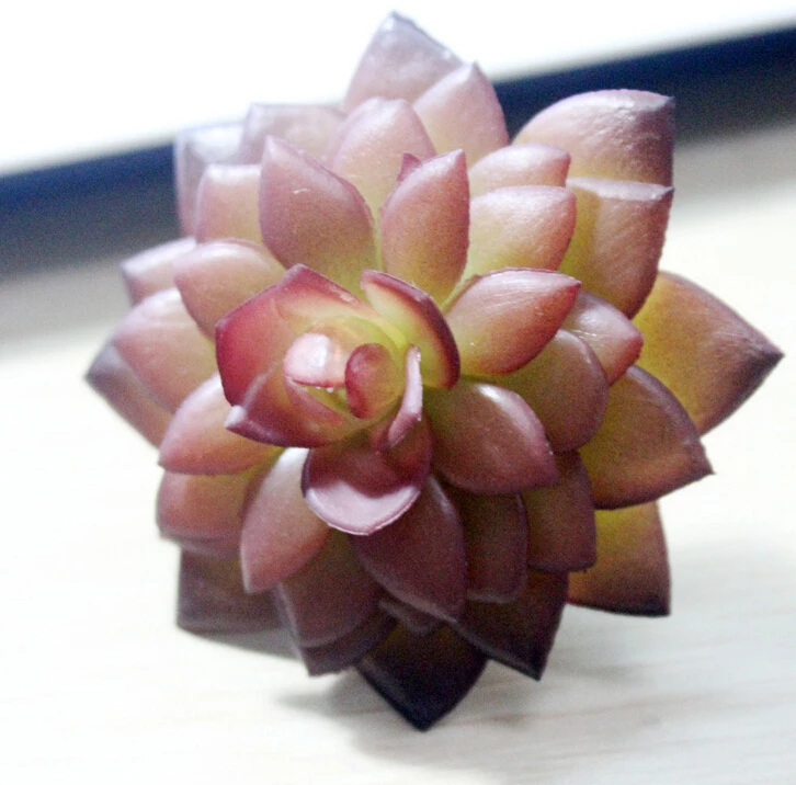 Оптовая продажа 200 шт. мини фиолетовое искусственное суккулентное растение