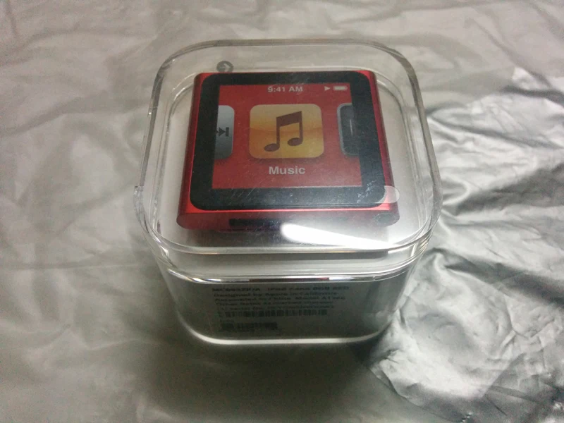 White FOR Apple iPod nano 6th Generation 1.8'' IPS touch screen 8GB MUSIC FM VIDEO MP3 PLAYER A variety of language |