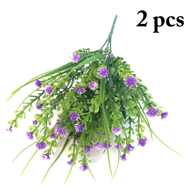 2 искусственные букеты цветок реалистичное искусственное растение для