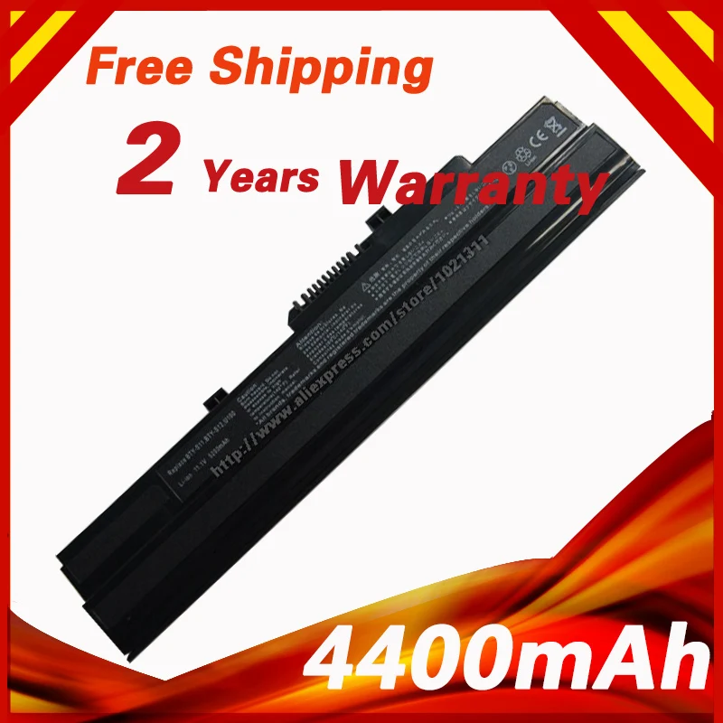 Gololoo 6 ячеек черный Аккумулятор для ноутбука MSI Wind12 U200 U230 BTY S11 S12 MEDION E1210 MD96912 MD96975