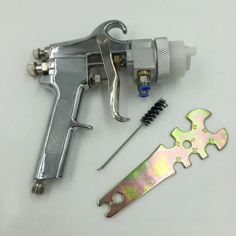 

SAT1182 automotive car paint high pressure pneumatic paint sprayer double nozzle hvlp air paint