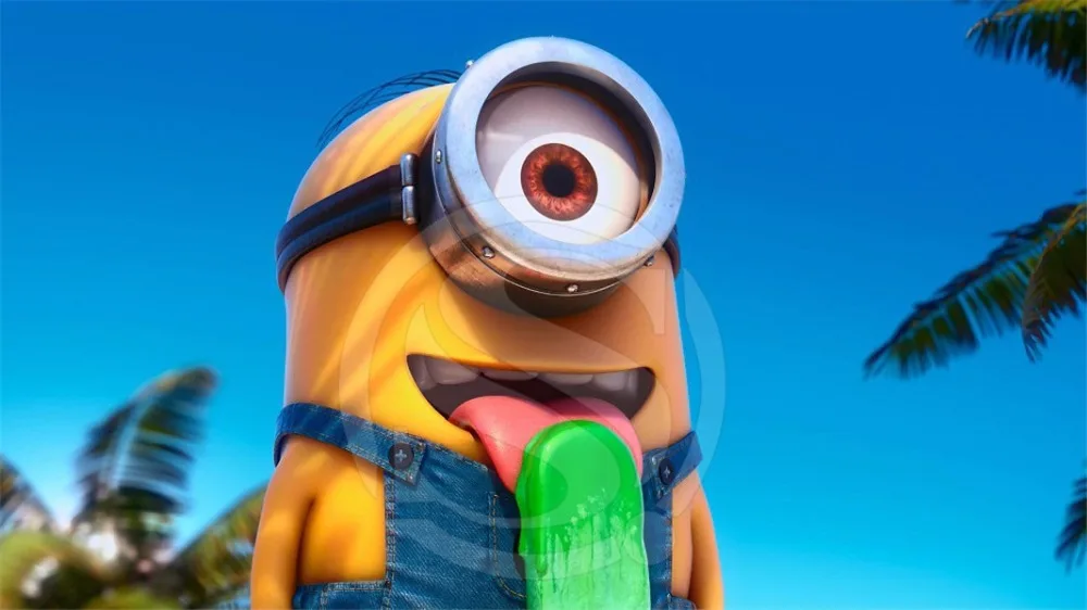 А 55 Пользовательские Миньоны Home Decor современная Мода Для Спальни Плакат Размером