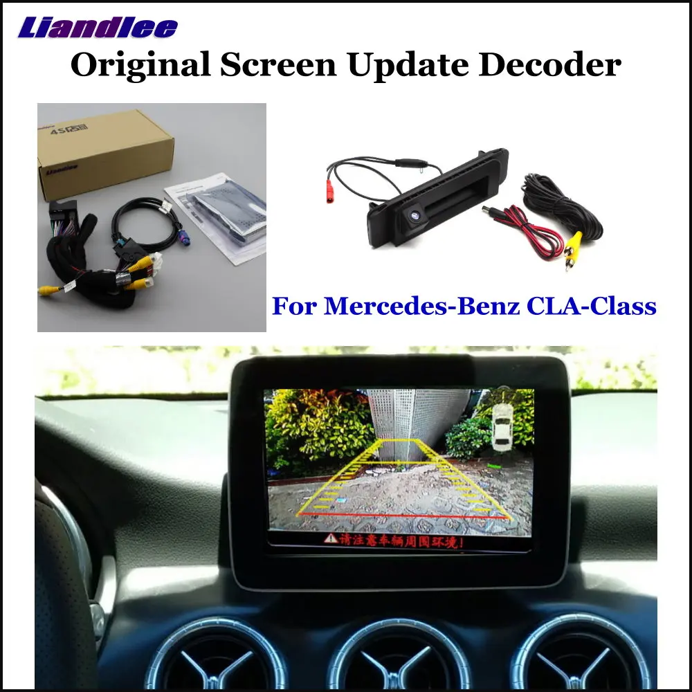 Автомобильная камера заднего вида для Mercedes Benz CLA 250 Class 2010 2020 парковки Full HD CCD
