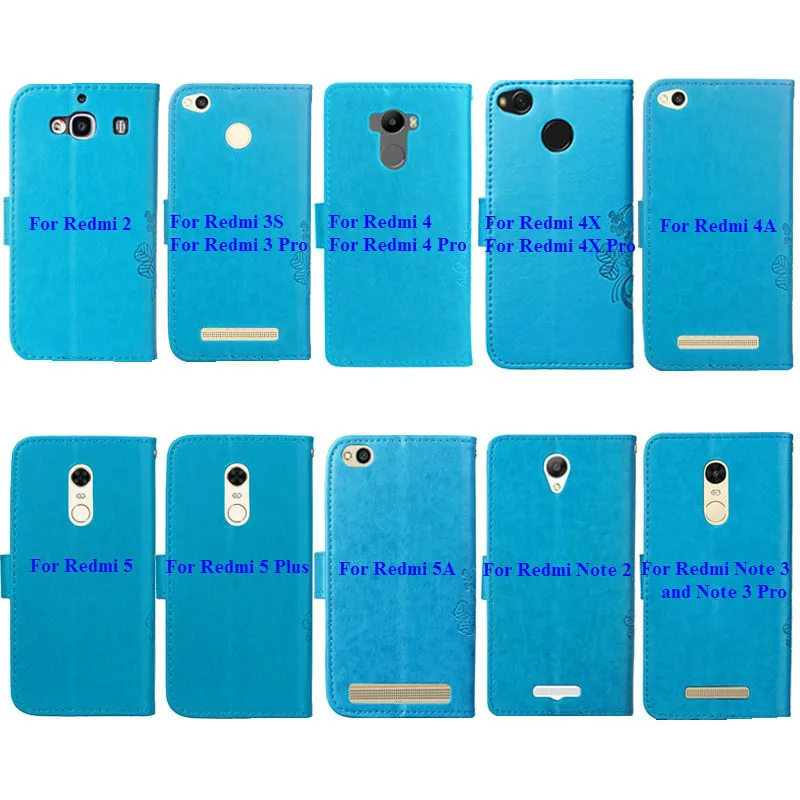 Роскошный флип чехол из искусственной кожи для Xiao mi 5X A1 A2 Lite Red S 3 4A 4X S2 5 Plus 5A 6 6A PRO Note
