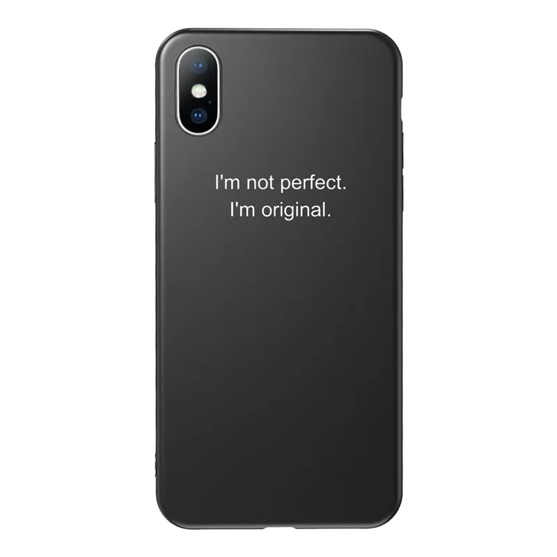 AC7199 Чехол USLION с изображением влюбленных сердец для iPhone 6, 7, 6s, 8 Plus, чехол для телефона с буквенным принтом s, для iPhone X, XR, XS, Max, мягкий силиконовый чехол из ТПУ - Цвет: AC7199