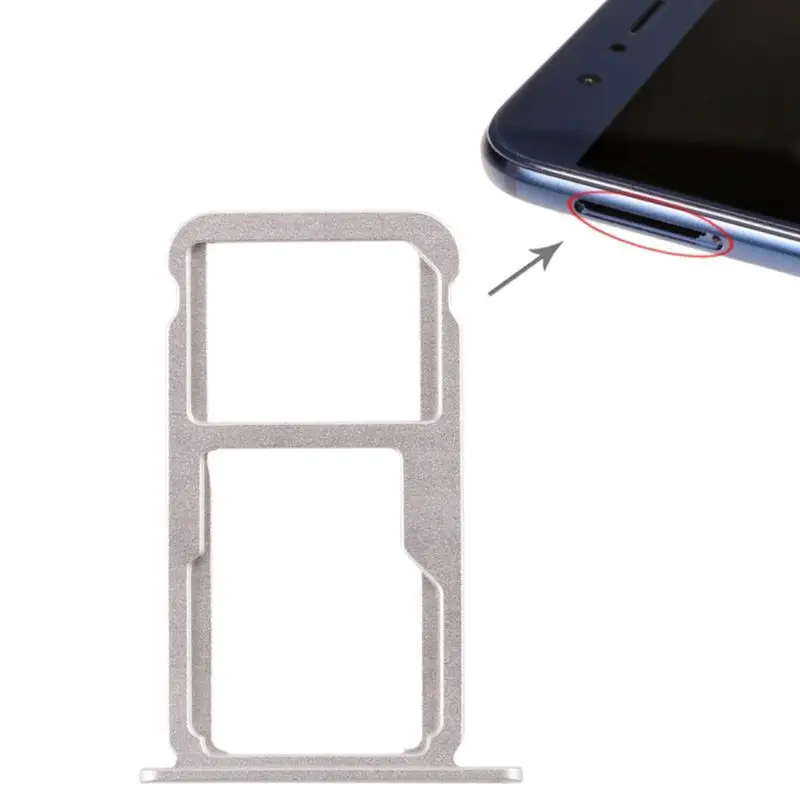 Лоток для sim карт держатель с двумя слотами ремонтная часть Huawei Honor 8/Honor 9